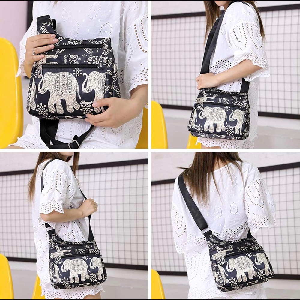 Elephant crossbody bag